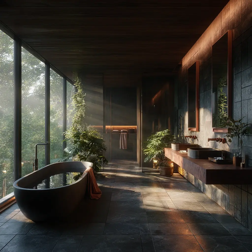 natural stone ice bath
