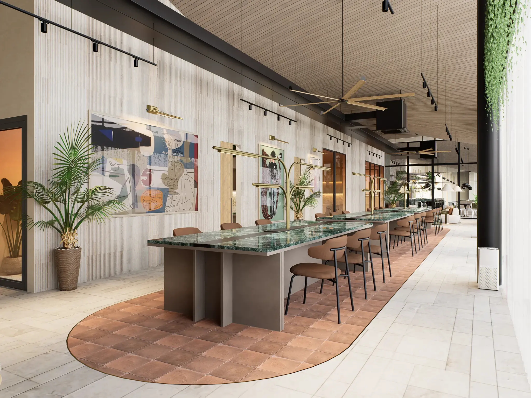 co-working space