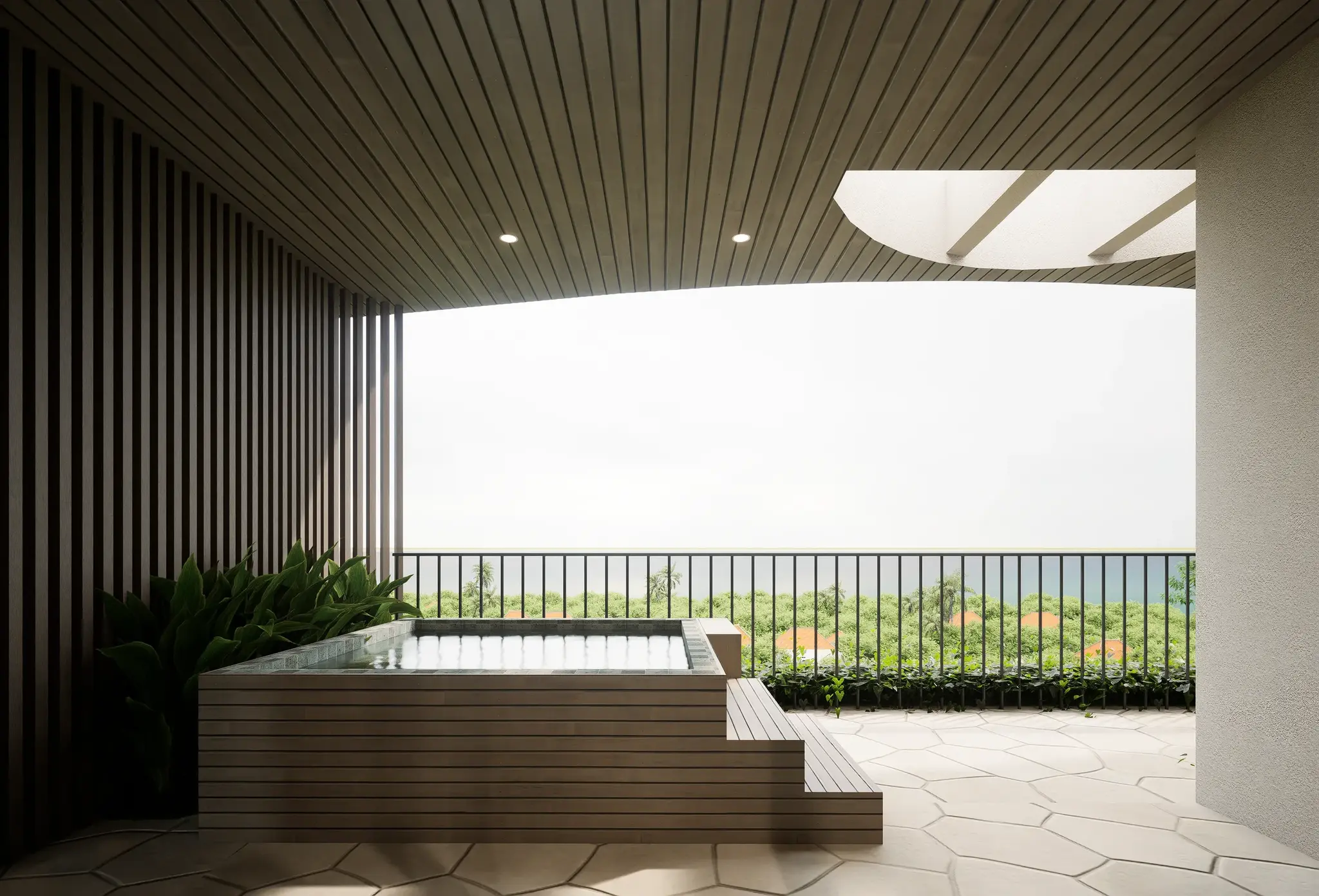 rooftop deck